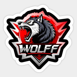 Wolf wolf lover Sticker
